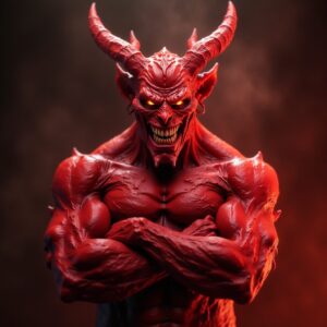 satan is happy